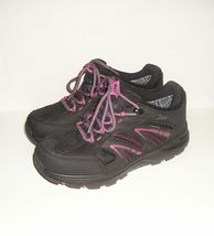 Joya Womens Interlaken Low Black/Pink Nubuck/Textile Ankle Boots 8.5 US ... - $134.99