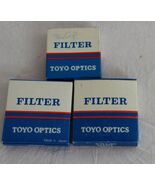 VTG. TOYO OPTICS (2)SkyLight 55mm Filters &amp; FL-D 52mm Original Box NEW T... - $9.95