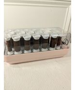 Vintage Clairol Custom Care Setter KF-20-1 Velvet flocked Hot Rollers Cu... - $37.00
