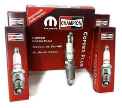 OEM Mopar Copper Spark Plug Chrysler Dodge Eagle Plymouth Jeep 4-SP0RC12LYC - £11.84 GBP