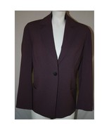 Coldwater Creek Women&#39;s Purple Blazer Suit Coat Jacket Work Office Size 6 - £39.31 GBP