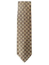 Hugo Boss Made In Italy Silk Tie Men&#39;s Geometric Necktie - £7.10 GBP