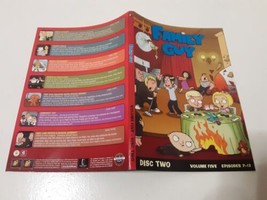 Family Guy Volume Five Disc Two Episodes 7-13 DVD ARTWORK ONLY NO DISC - £0.76 GBP
