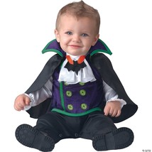 Super Cute Infant 6-12 mos Count Vampire Halloween Costume Fantasia Vampiro - £22.17 GBP