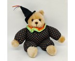 Vintage Russ Luv Pets Baby Boo 8&quot; Plush Stuffed Animal Halloween Witch w... - $22.27