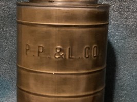 Vintage P.P. &amp; L. (Pacific Power and Light) Container - £76.75 GBP