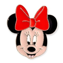 Minnie Mouse Disney Pin: Smiling Minnie Face - £15.90 GBP