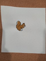 Completed Squirrel Finished Cross Stitch - $2.99