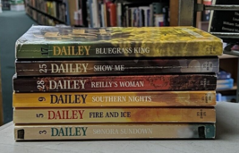 Janet Dailey Bluegrass King Show Me Southern Nights Fire and Ice x6 - £13.01 GBP