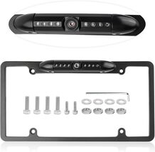 8 LED Cámara Reversa US Matrícula Visión Nocturna Impermeable 170 Gran A... - $29.69