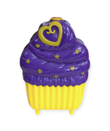Polly Pocket Mattel Toy Playset Case: Purple and Yellow Cupcake - $17.74 CAD