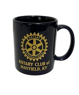 Vintage Mayfield Kentucky Rotary Club Coffee Mug Blue The Four Way Test - $26.00 CAD