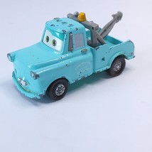 Disney Pixar Cars Orignal Tow Mater Metal Die cast Aqua Blue Truck Loose - £3.94 GBP