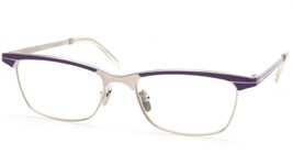 New Dita DRX-3008C-51 Purple Silver Eyeglasses Frame 51-16-140mm Japan - £97.60 GBP