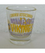 Minnesota Vikings 2 oz Shot Glass 1961 NFL Purple Gold Viktor Skol Football - £7.66 GBP