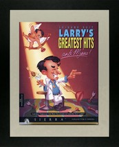 Leisure Suit Larry - Game Advert - Framed Picture - 11&quot; x 14&quot; - £26.37 GBP
