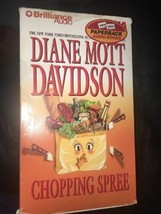 diane mott davidson audiobook chopping spree 4 cassettes - £18.62 GBP
