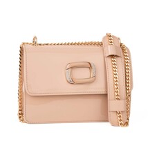 The Ferrara Cream Patent Leather Handbag image 6