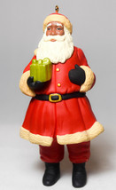 Hallmark - One Last GIft - Santa Claus - Mahogany Keepsake Ornament - $13.65