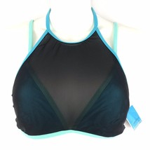 Catalina Bikini Top Womens Size Medium 7-9 Blue Hawaii Swim Swimsuit w/ Mesh NWT - £10.09 GBP