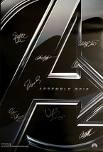 Avengers Signed Movie Poster  - £175.85 GBP