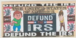 2023 Defund the IRS Ted Cruz Hard feel Novelty Bill at smokejoe13 yes sure Buy . - £2.31 GBP