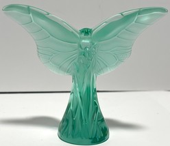 Vintage Lalique Green Butterfly Figurine - MINT! - £174.45 GBP