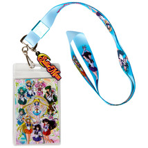Sailor Moon and Friends ID Badge and Charm Lanyard Blue - $15.98