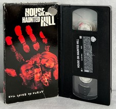 House on Haunted Hill VHS - Evil Loves To Party 2000, Tested - £6.24 GBP