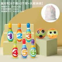 Kids Bowling Set  Toys for 2 3 4 5 Years Old Boys Girls Colorful Soft Foam Pins  - £101.03 GBP