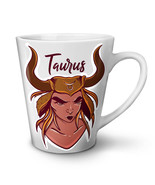 Taurus Stars Zodiac Sign NEW White Tea Coffee Latte Mug 12 17 oz | Wellcoda - $16.99+
