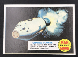 1969 Topps Man On The Moon Apollo 8 Change Course! #50B Midcourse Correction - £7.44 GBP