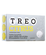 Treo Citrus 500 mg/50 mg  Acetylsalicylic Acid and Caffeine 60 Effervescent Tabs - $32.99