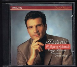 Wolfgang Holzmair CD Melodies Francaises, Faure Ravel Duparc, Gerard Wys... - $126.67 MXN