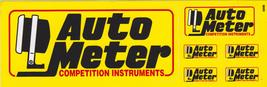 	36 AUTO METER COMPETITION INSTRUMENTS DRAG RACING STICKER HOT ROD DECAL - $9.99