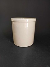 Vintage Robinson Ransbottom Pottery Crock Stoneware Utensil Holder Ohio USA - $18.76