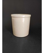 Vintage Robinson Ransbottom Pottery Crock Stoneware Utensil Holder Ohio USA - £14.70 GBP