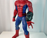 Marvel Spider-Man Homecoming 24&quot; Super Sense Spiderman Action Figure Works! - $39.59