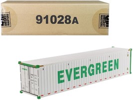 40&#39; Refrigerated Sea Container &quot;EverGreen&quot; White &quot;Transport Series&quot; 1/50... - $31.49