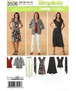 Simplicity Pattern 3506 for Dress,Top, Skirt, Pants, Jacket - Size BB 20... - $7.18 CAD