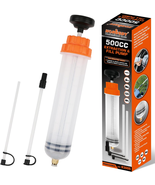 HORUSDY 500CC Fluid Extractor Automotive, Oil Extractor/Oil Syringe, Flu... - $21.04