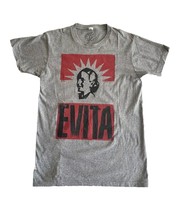 SM 2012 NYC Broadway Tony Award Musical Revival Evita Gray T Shirt B&#39;Way... - $35.99