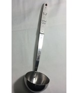 Vintage Flint Arrowhead Stainless Steel Soup Ladle Spoon 12&quot; Wheat White... - $10.35