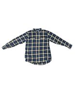 Orvis Double Brushed Flannel Shacket Button-Up Long Sleeve Pockets Mens ... - €15,96 EUR