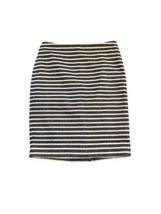 Women&#39;s Ann Taylor Black &amp; White Striped Skirt  Size 4 - £11.36 GBP