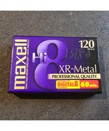 Maxell Hi8 XR-Metal P6-120 XR 8mm Video Camcorder Tape 120 Min Brand New... - $252.93 MXN