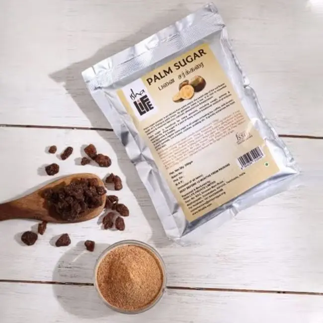 Organic Palm Sugar (250gm). Natural sweetener. Alternative to refined su... - €30,39 EUR