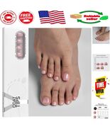Effortless Elegance: 160 Pack Pink Chrome Press-On Toenails for Every Oc... - $996.82 MXN