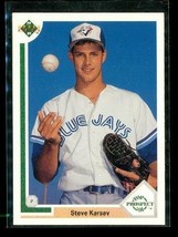 Vintage 1990 Upper Deck Top Prospect Baseball Card #54 Steve Karsay Blue Jays - £3.29 GBP