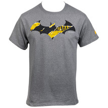 Batman At Work Distressed Symbol T-Shirt Grey - £23.93 GBP+